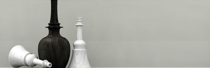 Check and Mate Vases by SIDD Fine Woodworking