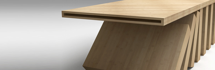 Domino Coffee Table Design by SIDD Fine Woodworking