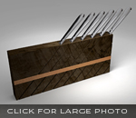 Tilt Knife Block by SIDD